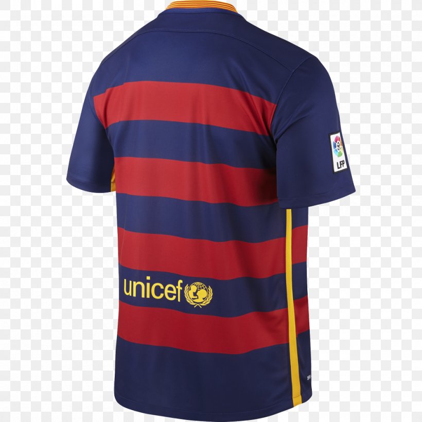 2015–16 FC Barcelona Season T-shirt 2016–17 La Liga Jersey, PNG, 1000x1000px, 2015, Fc Barcelona, Active Shirt, Andres Iniesta, Electric Blue Download Free