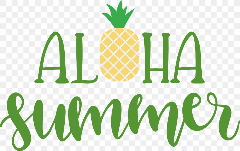 Aloha Summer Summer, PNG, 3000x1888px, Aloha Summer, Commodity, Fruit, Green, Logo Download Free