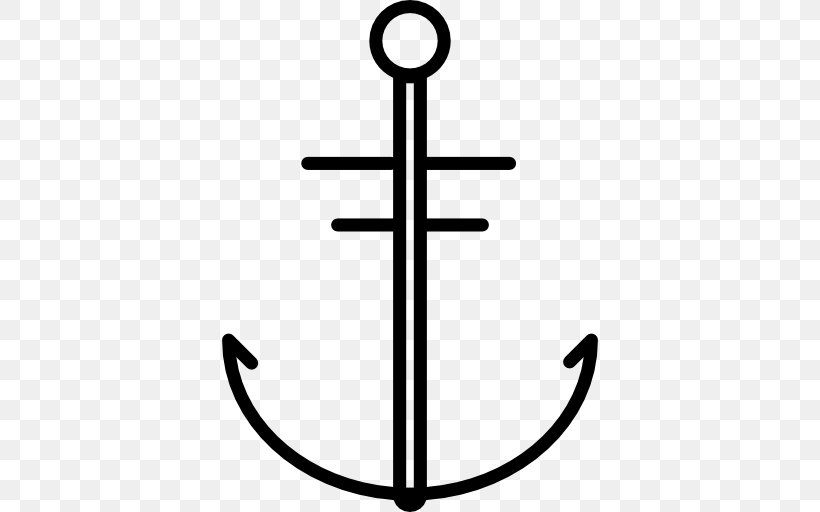 Anchor, PNG, 512x512px, Anchor, Black And White, Boat, Ship, Symbol Download Free