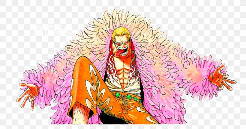 Donquixote Doflamingo One Piece: Pirate Warriors 3 One Piece: Gigant Battle! 2, PNG, 1000x528px, Watercolor, Cartoon, Flower, Frame, Heart Download Free