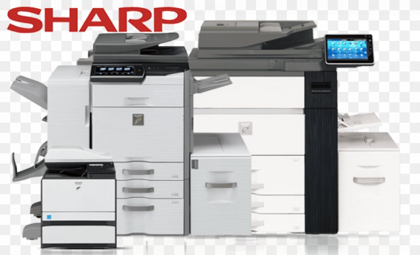Multi-function Printer Photocopier Sharp Corporation Printing, PNG, 870x530px, Multifunction Printer, Document, Fax, Image Scanner, Inkjet Printing Download Free