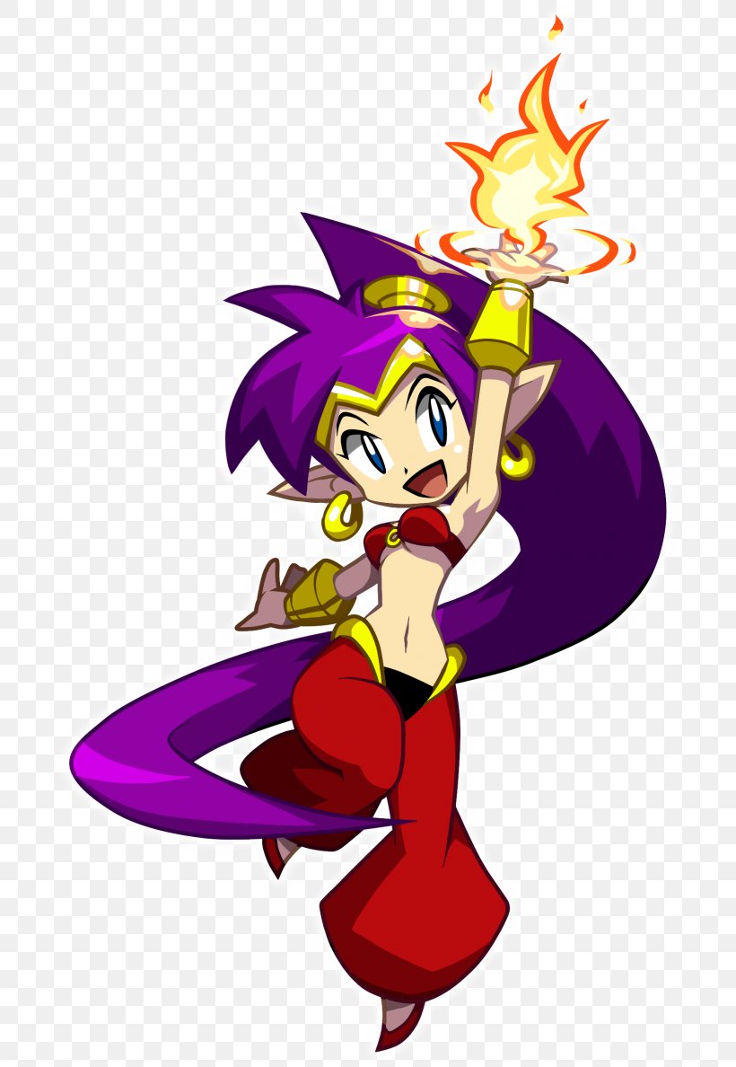 Shantae: Half-Genie Hero Shantae And The Pirate's Curse PlayStation 4 WayForward Technologies, PNG, 700x1188px, Shantae Halfgenie Hero, Art, Cartoon, Character, Fictional Character Download Free