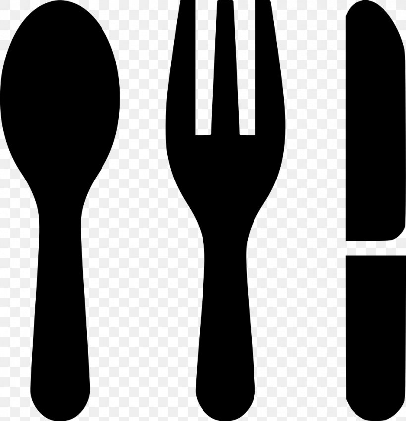 Spoon Knife Fork Cutlery, PNG, 946x980px, Spoon, Black And White, Cdr, Cutlery, Finger Download Free