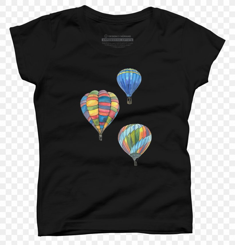 T-shirt Hot Air Balloon Sleeve, PNG, 1725x1800px, Watercolor, Cartoon, Flower, Frame, Heart Download Free