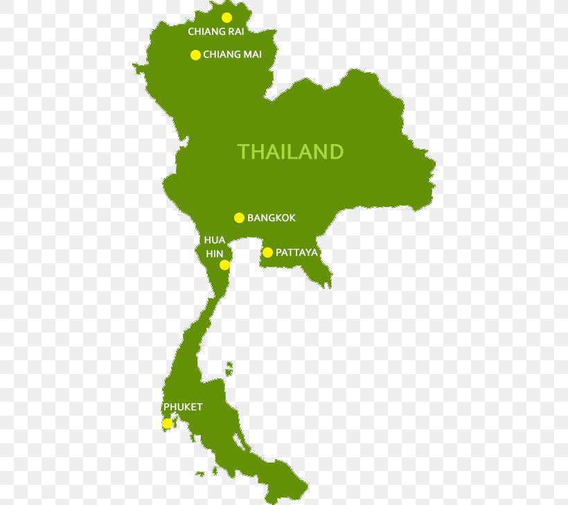 Thailand Map Stock Photography, PNG, 438x729px, Thailand, Area, City Map, Depositphotos, Green Download Free