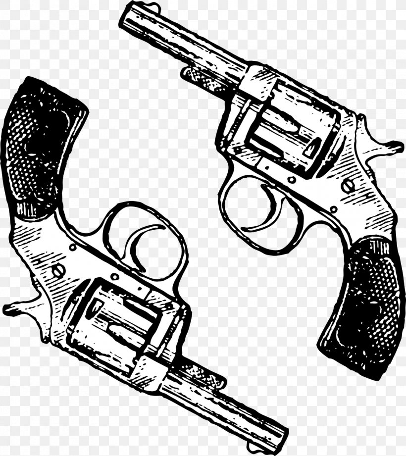 Firearm Revolver Clip Art Pistol, PNG, 1139x1280px, Watercolor, Cartoon, Flower, Frame, Heart Download Free