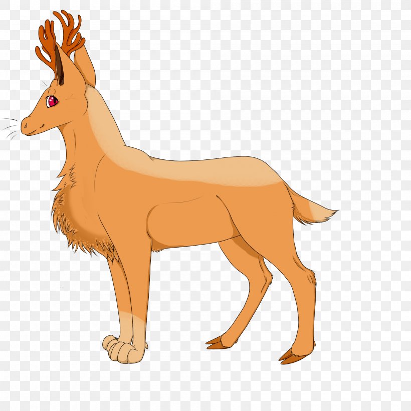 Red Fox Reindeer Mustang Mammal, PNG, 2000x2000px, Red Fox, Animal, Animal Figure, Antelope, Canidae Download Free