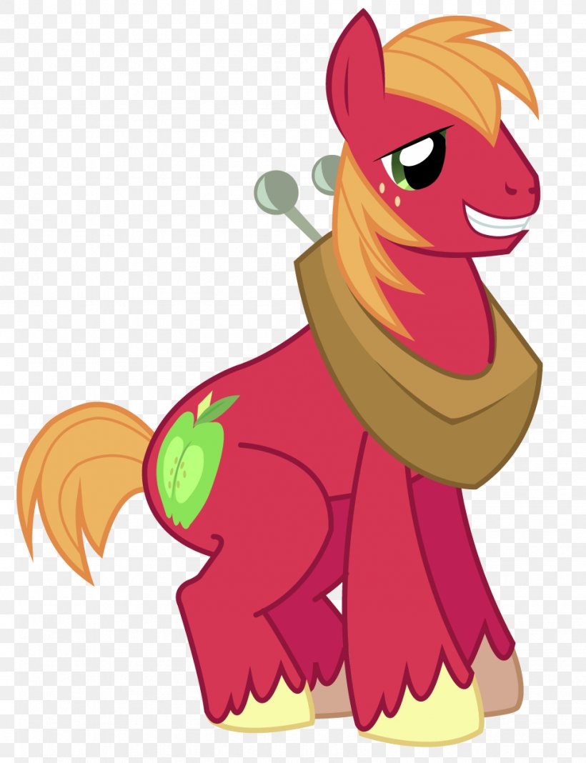 Big McIntosh Applejack Apple Bloom Macintosh Pony, PNG, 972x1266px, Big Mcintosh, Animated Cartoon, Animation, Apple Bloom, Applejack Download Free