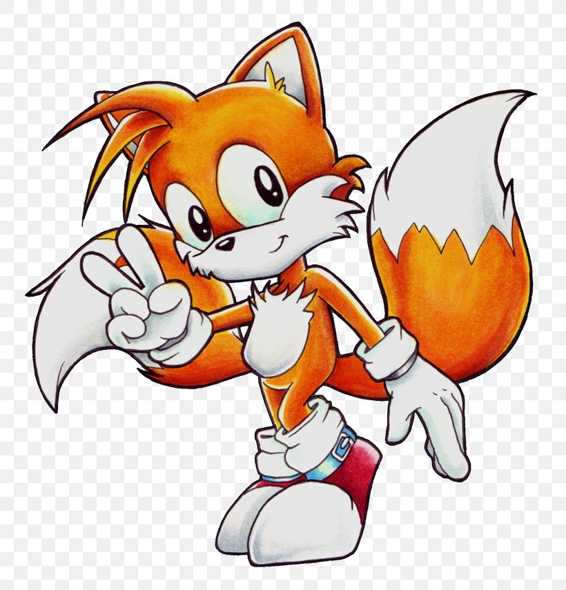 Sonic The Hedgehog Tails Adventure Fox Clip Art, PNG, 816x855px, Sonic The Hedgehog, Art, Artwork, Carnivoran, Cartoon Download Free