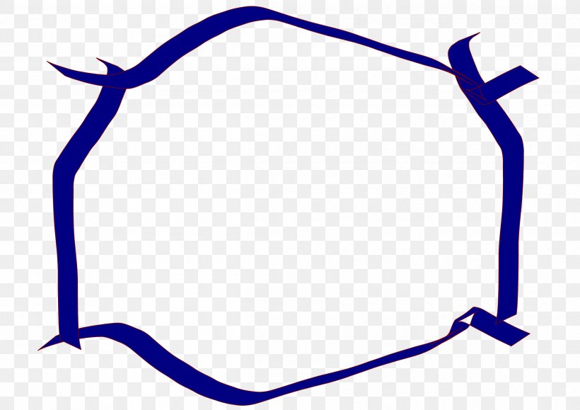 Blue Ribbon Clip Art, PNG, 2400x1697px, Blue Ribbon, Area, Artwork, Blue, Border Download Free