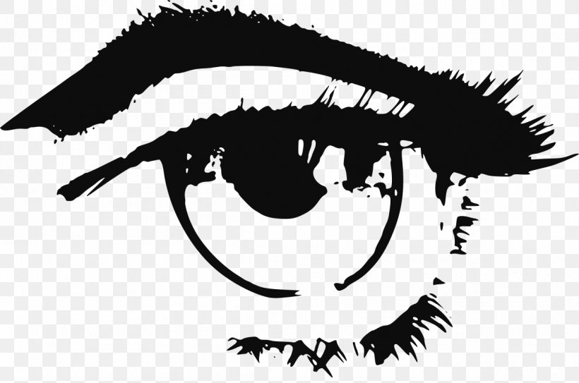 Human Eye Clip Art, PNG, 1207x800px, Human Eye, Black, Black And White, Drawing, Eye Download Free