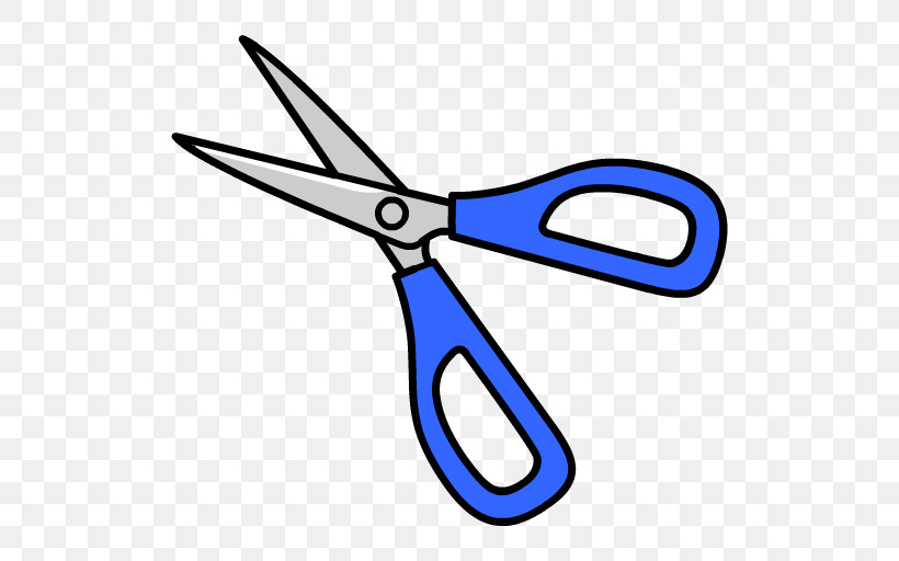 Scissors Line Cutting Tool, PNG, 512x512px, Scissors, Cutting Tool, Line Download Free