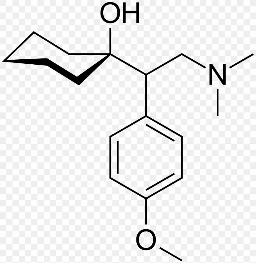 Venlafaxine Serotonin–norepinephrine Reuptake Inhibitor Milnacipran Panic Disorder Antidepressant, PNG, 2000x2056px, Venlafaxine, Antidepressant, Area, Black, Black And White Download Free