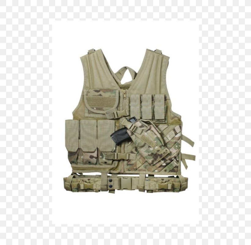 MultiCam Gilets Military Waistcoat MOLLE, PNG, 800x800px, Multicam, Beige, Bullet Proof Vests, Clothing, Coat Download Free
