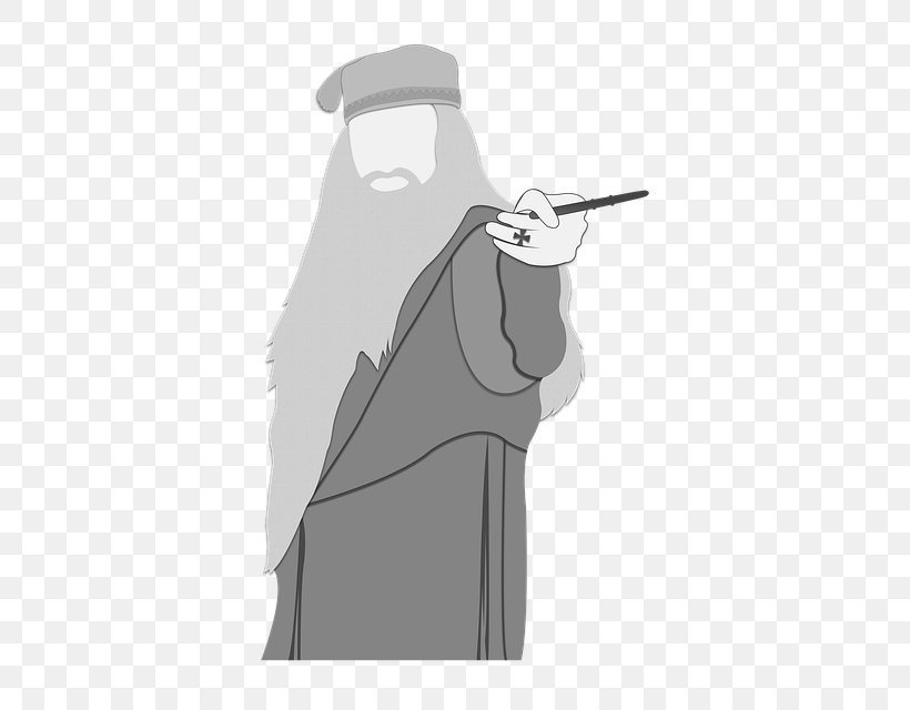 Professor Albus Dumbledore Professor Severus Snape Image Clip Art Harry Potter (Literary Series), PNG, 533x640px, Professor Albus Dumbledore, Beak, Bird, Black And White, Cartoon Download Free