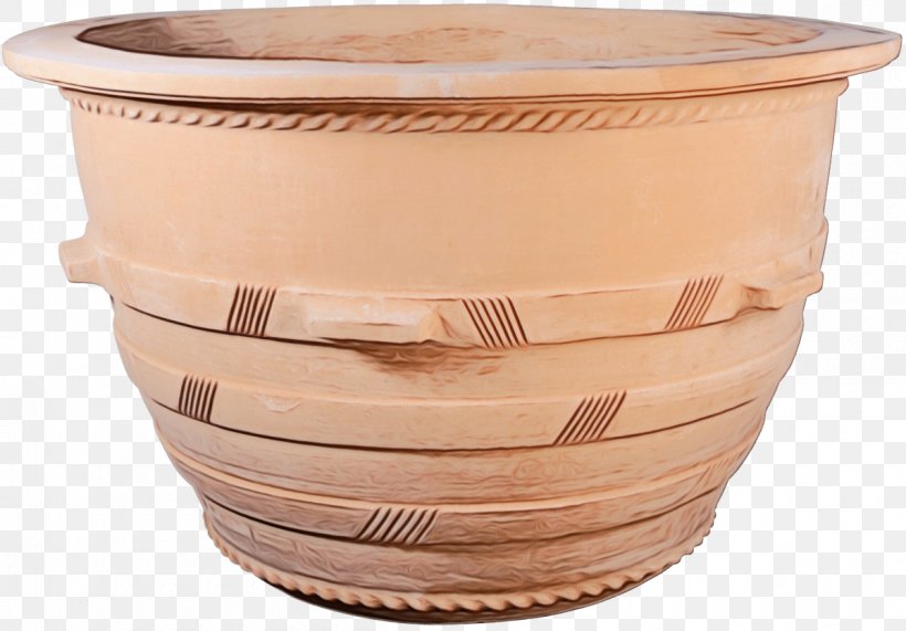 Flowerpot Earthenware Pottery Beige Ceramic, PNG, 1200x837px, Watercolor, Beige, Ceramic, Earthenware, Flowerpot Download Free