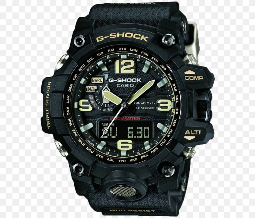G-Shock Master Of G GWG1000 G-Shock Master Of G GWG1000 Watch Casio, PNG, 700x700px, Master Of G, Brand, Casio, Clock, Gshock Download Free