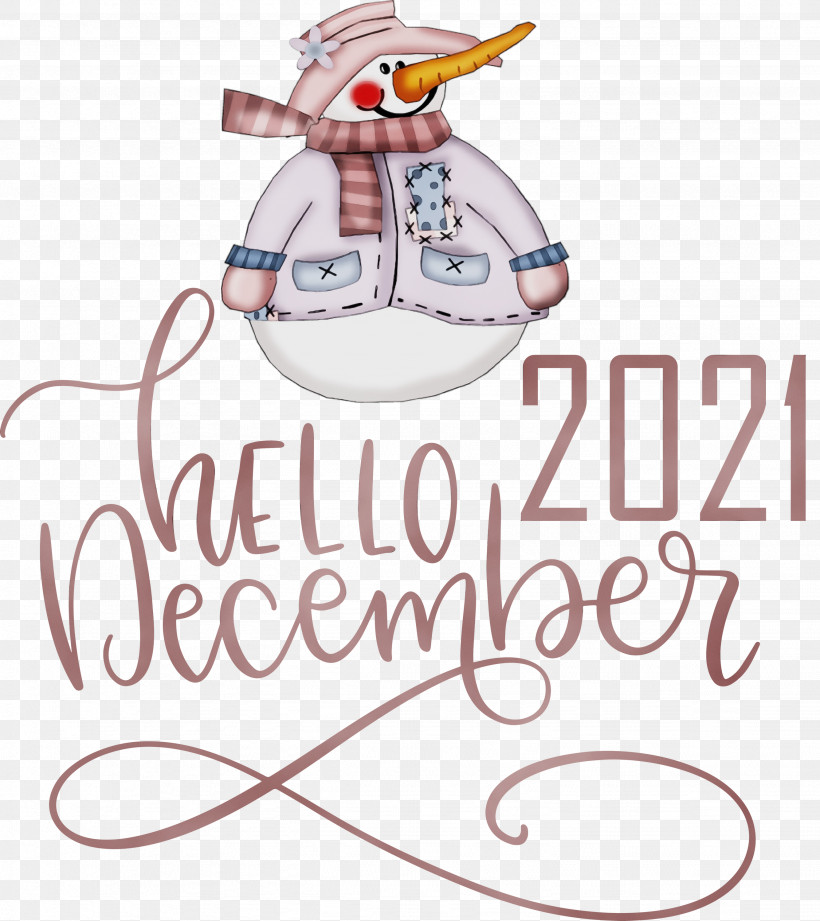 Snowman, PNG, 2669x3000px, Hello December, Arts, Bauble, Cartoon, Character Download Free