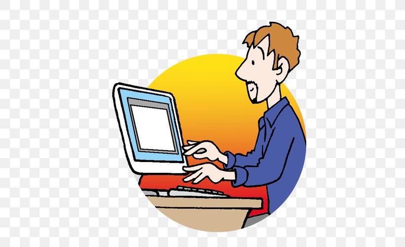 Laptop User, PNG, 500x500px, Laptop, Area, Artwork, Communication, Computer Download Free