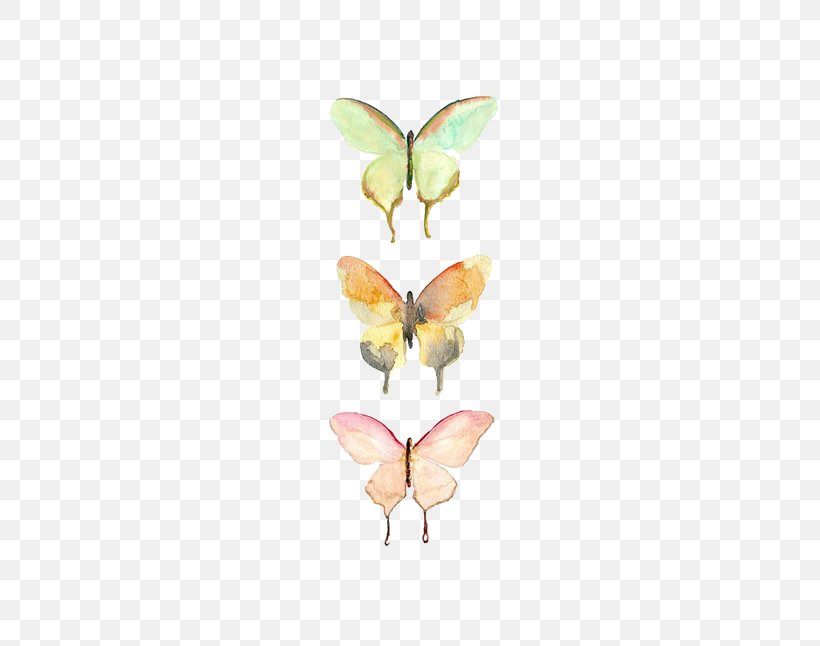 Butterfly Watercolor Painting Drawing Art, PNG, 500x646px, Watercolor, Cartoon, Flower, Frame, Heart Download Free