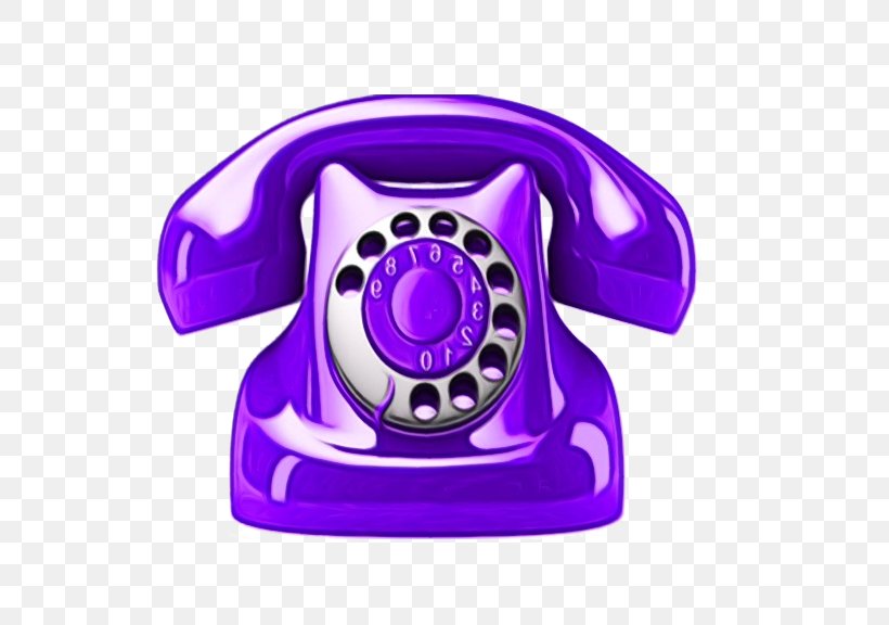 Telephone Cartoon, PNG, 649x576px, Purple, Magenta, Telephone, Violet Download Free