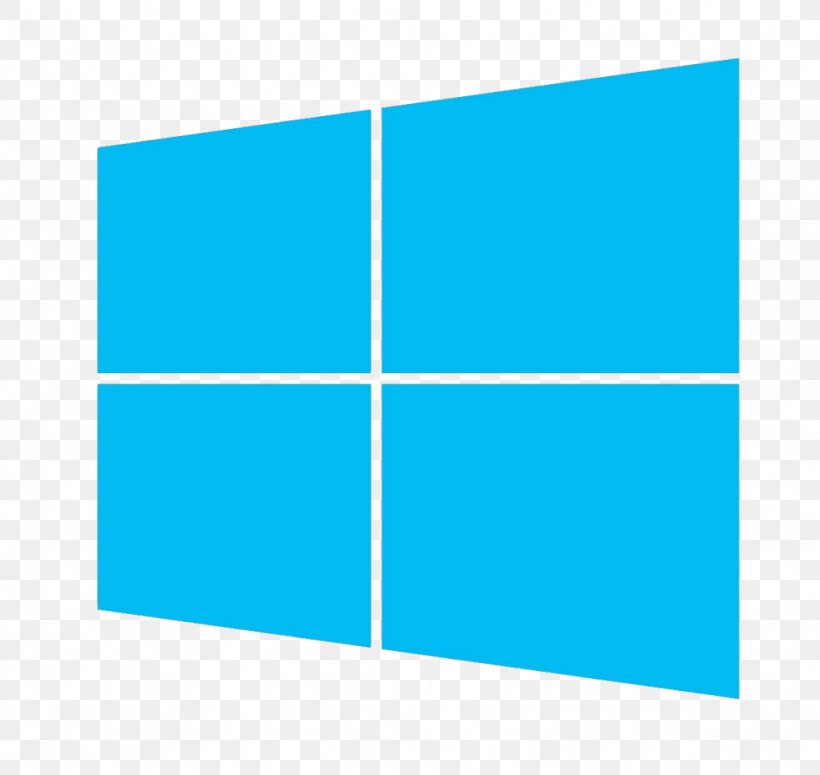 Windows 10 Windows 8 Microsoft Operating Systems, PNG, 1024x968px, Windows 10, Aqua, Area, Azure, Blue Download Free