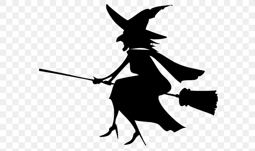 Witchcraft Black And White Halloween Clip Art, PNG, 600x488px, Witchcraft, Art, Black, Black And White, Black Cat Download Free