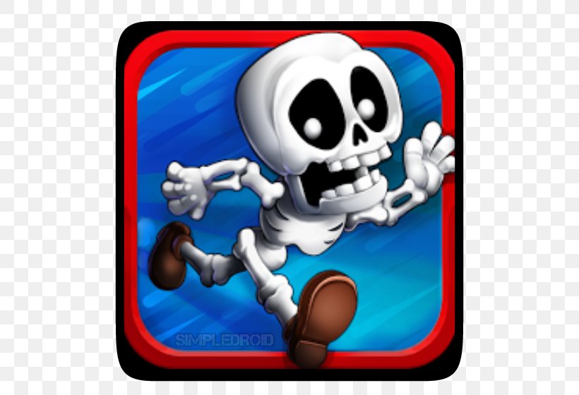 Boney The Runner Android Angry Gran Run, PNG, 544x560px, Android, Angry Gran Run Running Game, Arcade Game, Bone, Endless Running Download Free