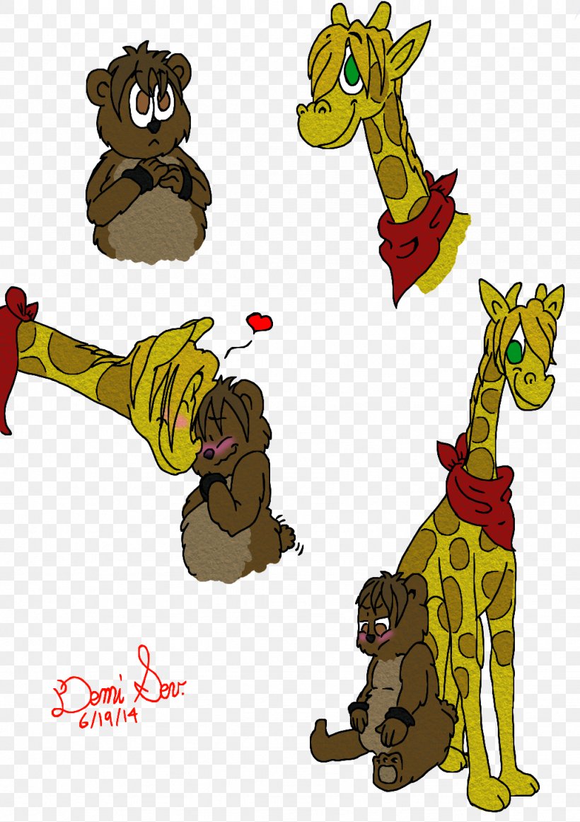 Giraffe Horse Illustration Clip Art Mammal, PNG, 1024x1450px, Giraffe, Art, Carnivoran, Carnivores, Cartoon Download Free