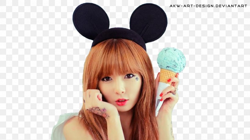 Hyuna Ice Cream 4Minute Song, PNG, 1191x670px, Watercolor, Cartoon, Flower, Frame, Heart Download Free