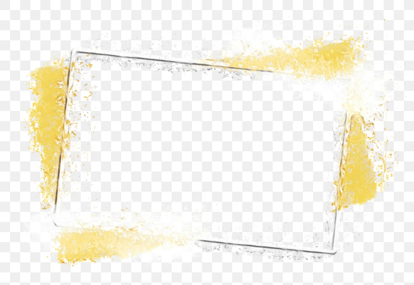 Yellow Rectangle, PNG, 800x565px, Watercolor, Paint, Rectangle, Wet Ink, Yellow Download Free
