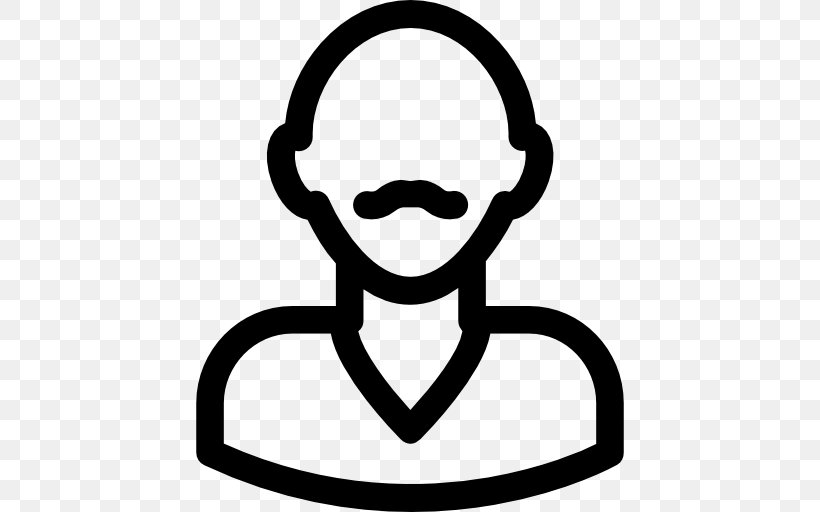 Bald Man, PNG, 512x512px, Avatar, Area, Artwork, Black And White, Line Art Download Free