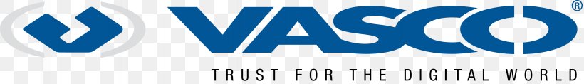 Logo Font VASCO Data Security International, Inc. Brand Product, PNG, 2459x354px, Logo, Blue, Brand, Computer Security, Sky Download Free