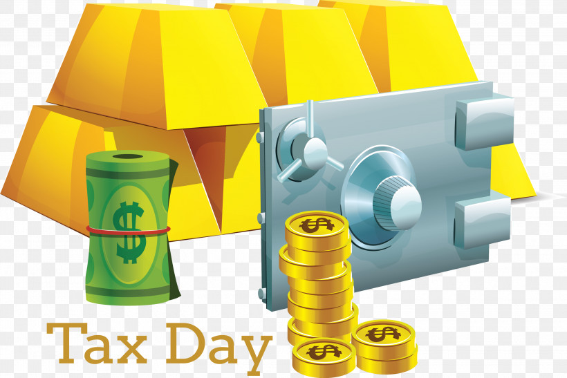 Tax Day, PNG, 3000x2003px, Tax Day, Plastic, Yellow Download Free