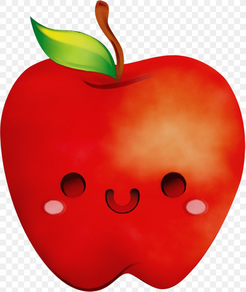 Red Fruit Apple Plant Mcintosh, PNG, 984x1170px, Watercolor, Apple, Food, Fruit, Leaf Download Free