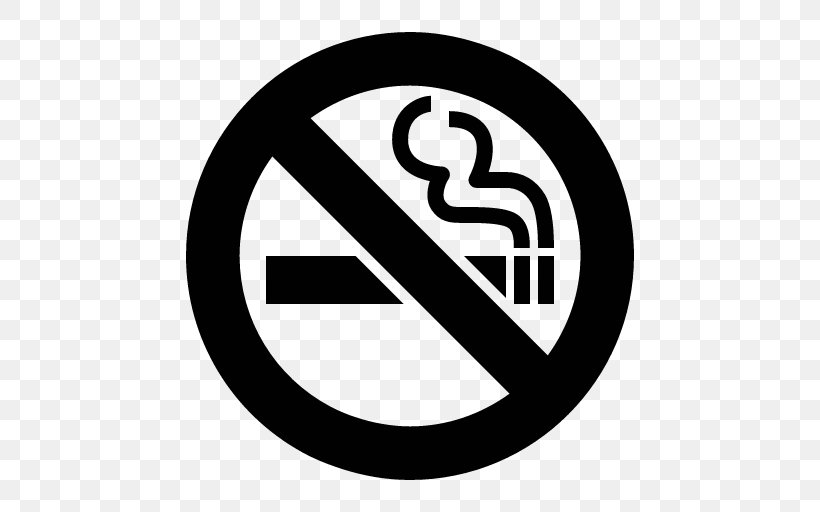 Smoking Ban Clip Art, PNG, 512x512px, Smoking, Area, Black And White, Brand, Cigarette Download Free