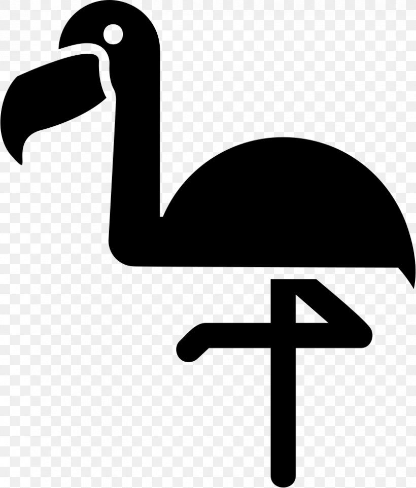 Flamingo Bird Download, PNG, 836x981px, Flamingo, Animal, Beak, Bird, Black And White Download Free
