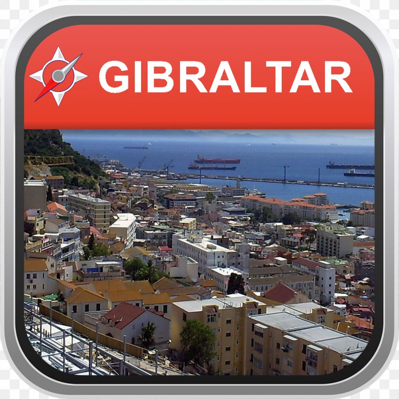 Gibraltar City Real Estate Tourism, PNG, 1024x1024px, Gibraltar, City, Panorama, Real Estate, Tourism Download Free