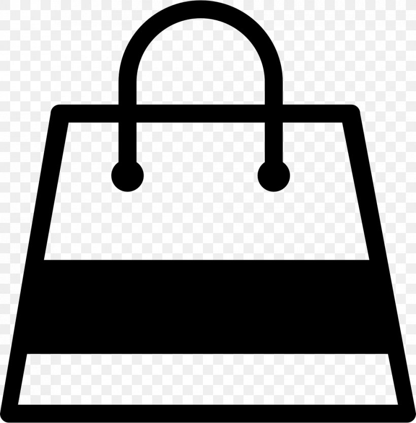 Shopping Bags & Trolleys Clip Art, PNG, 980x998px, Shopping Bags Trolleys, Area, Bag, Black, Black And White Download Free