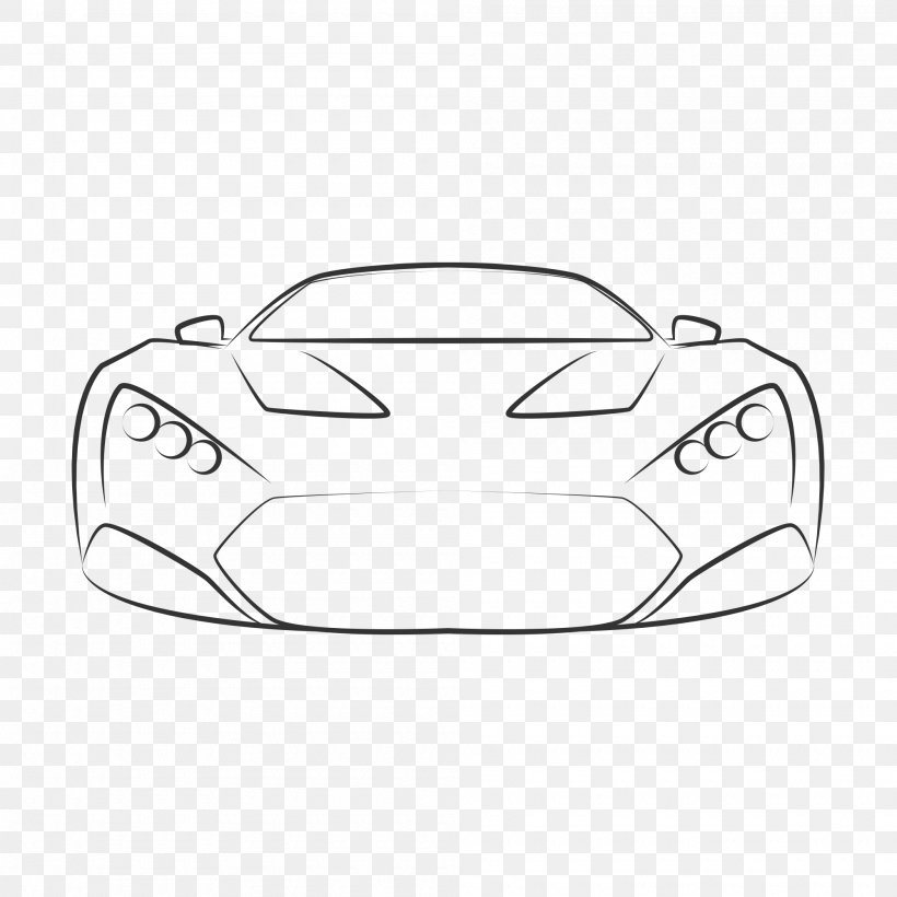 Sports Car Renault Wind SsangYong Actyon Vehicle, PNG, 2000x2000px, Car, Black And White, Drawing, Fashion Accessory, Headgear Download Free