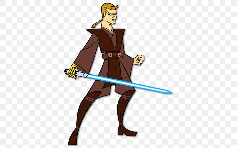 Anakin Skywalker Clone Wars Luke Skywalker Obi-Wan Kenobi Star Wars, PNG, 512x512px, Anakin Skywalker, Animated Series, Cartoon Network, Clone Wars, Cold Weapon Download Free