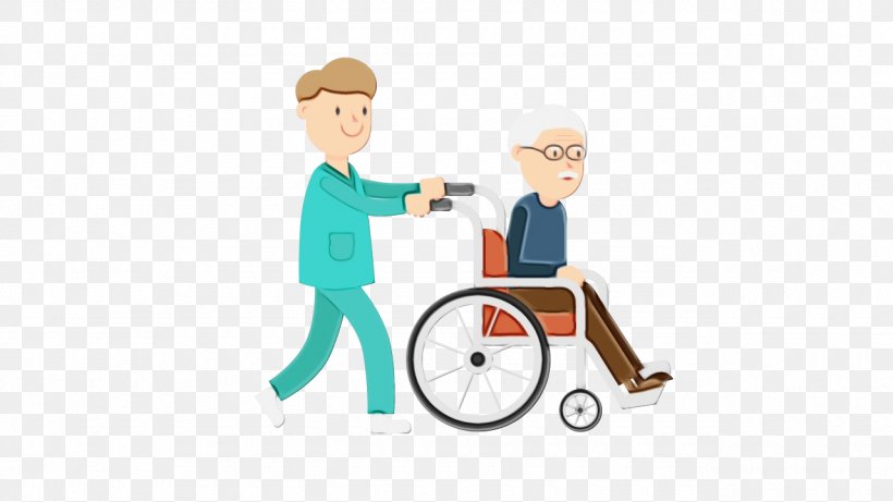 Hospital Cartoon, PNG, 1280x720px, Watercolor, Aged Care, Bicycle, Cartoon, Health Download Free