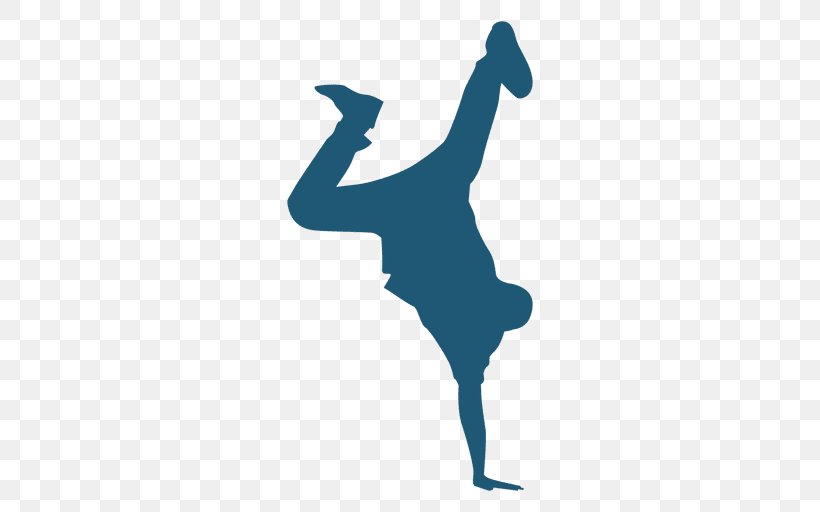 Silhouette Dancer Hip-hop Dance Breakdancing, PNG, 512x512px, Silhouette, Arm, Ballet, Bboy, Breakdancing Download Free