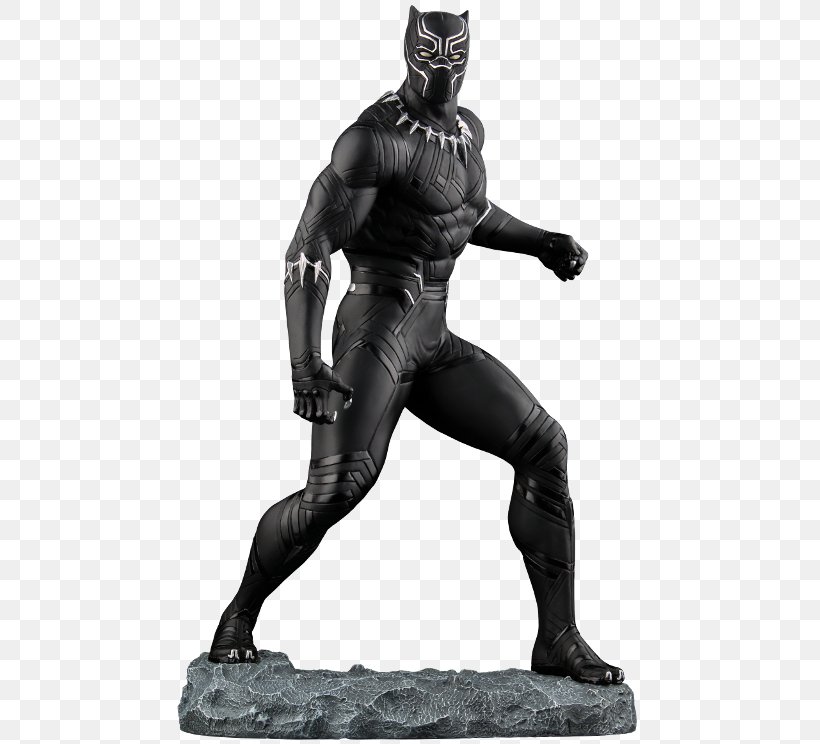 Black Panther YouTube Sculpture Statue Marvel Comics, PNG, 480x744px, Black Panther, Action Figure, Action Toy Figures, Black And White, Bronze Sculpture Download Free