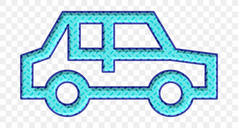 Vehicles And Transports Icon Car Icon, PNG, 1244x668px, Vehicles And Transports Icon, Aqua, Car Icon, Electric Blue, Line Download Free