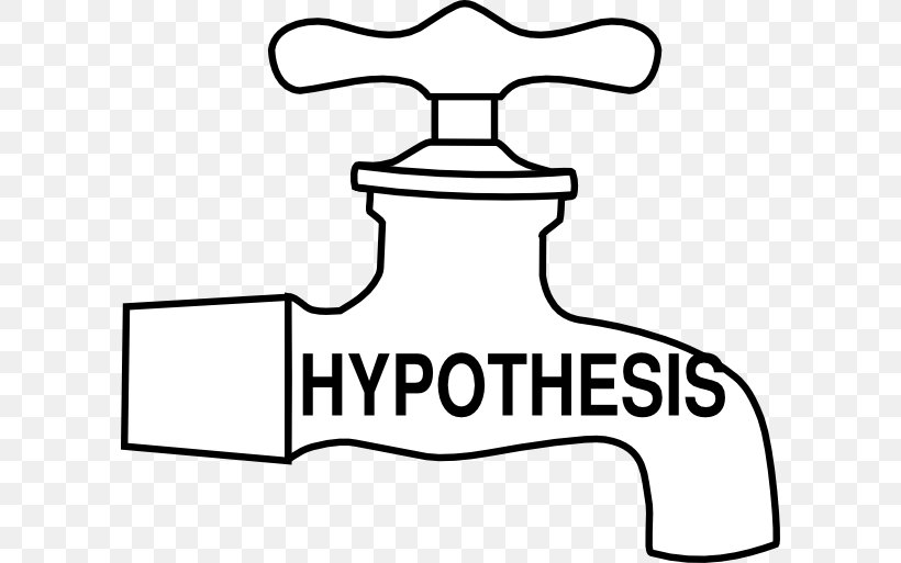 Hypothesis Free Content Science Clip Art, PNG, 600x513px, Hypothesis, Area, Black, Black And White, Blog Download Free