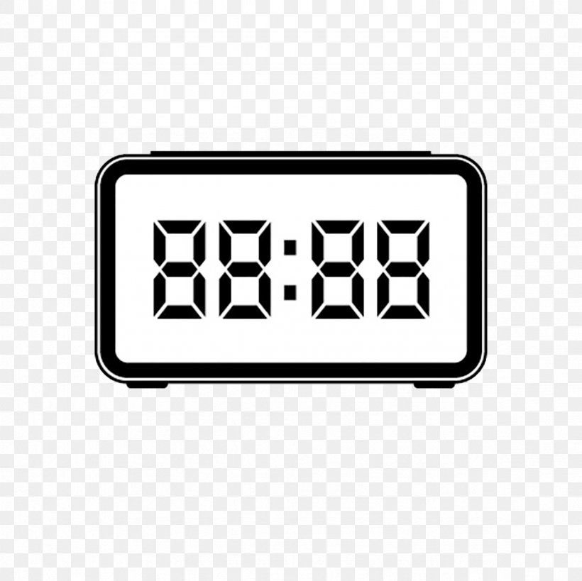 Digital Clock Watch Alarm Clock, PNG, 2362x2362px, Clock, Alarm Clocks, Brand, Clock Face, Digital Clock Download Free