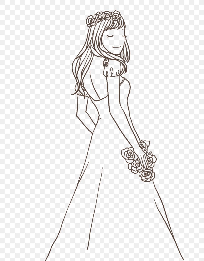 Bride Drawing Wedding Dress, PNG, 794x1052px, Bride, Animation, Arm, Art, Artwork Download Free