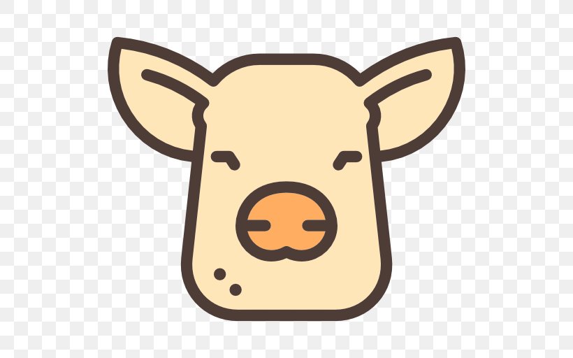 Domestic Pig Clip Art, PNG, 512x512px, Domestic Pig, Cattle Like Mammal, Farm, Headgear, Pig Download Free