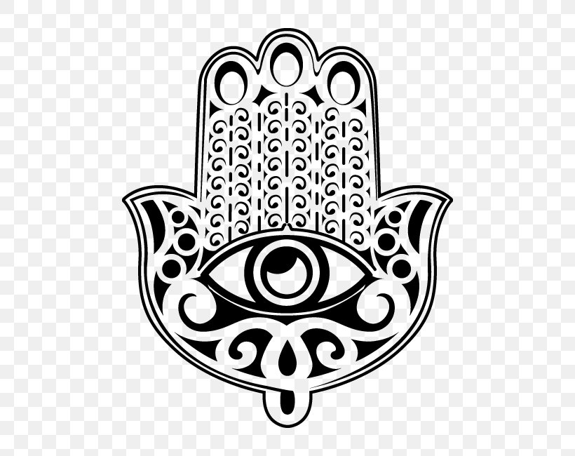 Hamsa Our Lady Of Fátima Amulet Evil Eye Symbol, PNG, 650x650px, Hamsa, Abziehtattoo, Amulet, Black And White, Dreamcatcher Download Free